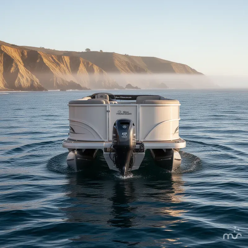 Slide: The Image of Sun Tracker Party Barge 20 DLX 2026 - 3