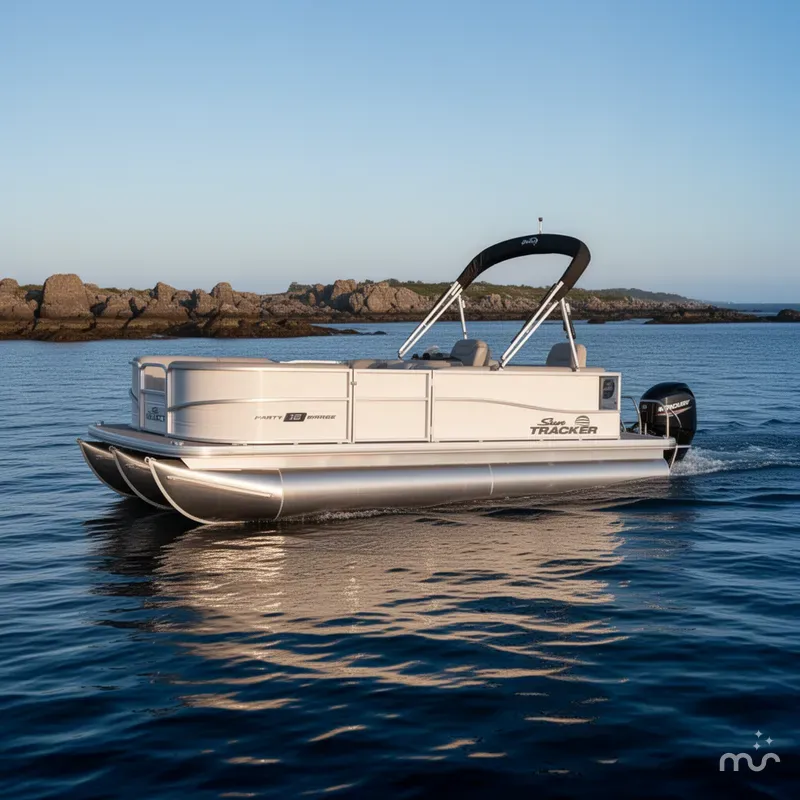 The Image of Sun Tracker Party Barge 16 DLX 2026 - 0