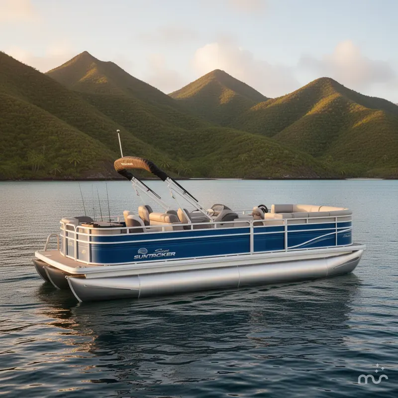 The Image of Sun Tracker Fishin' Barge 20 DLX 2026 - 0