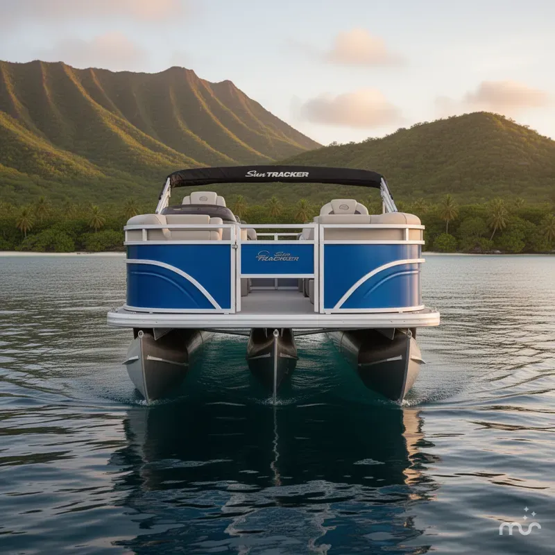 Slide: The Image of Sun Tracker Fishin' Barge 20 DLX 2026 - 1
