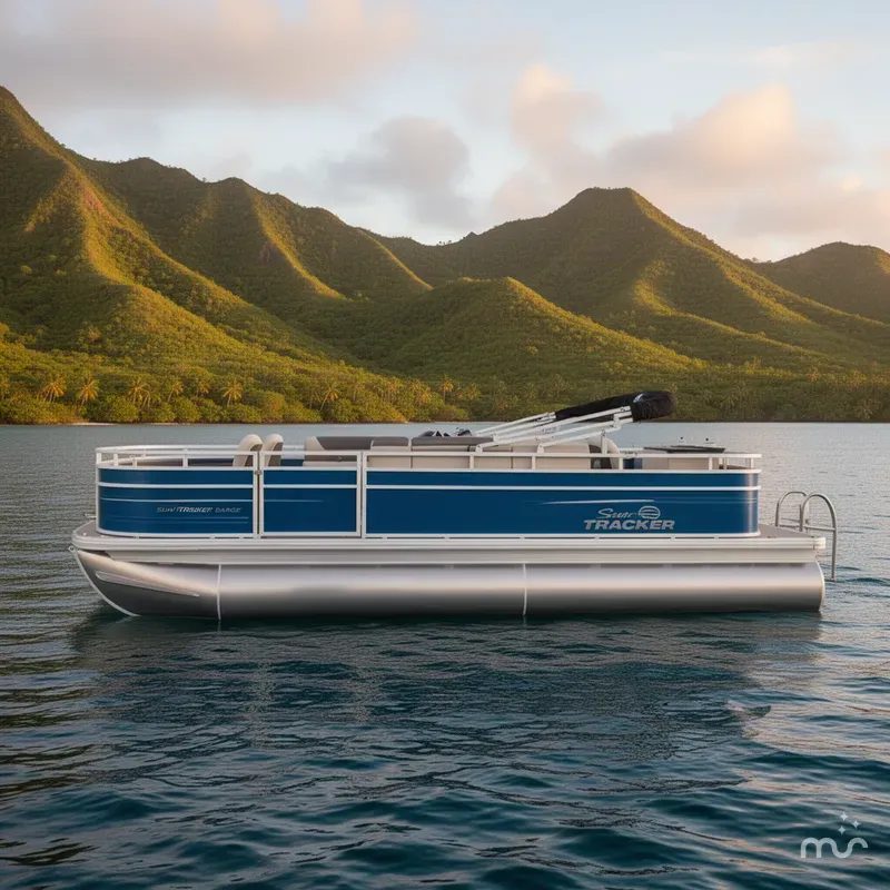 Slide: The Image of Sun Tracker Fishin' Barge 20 DLX 2026 - 2