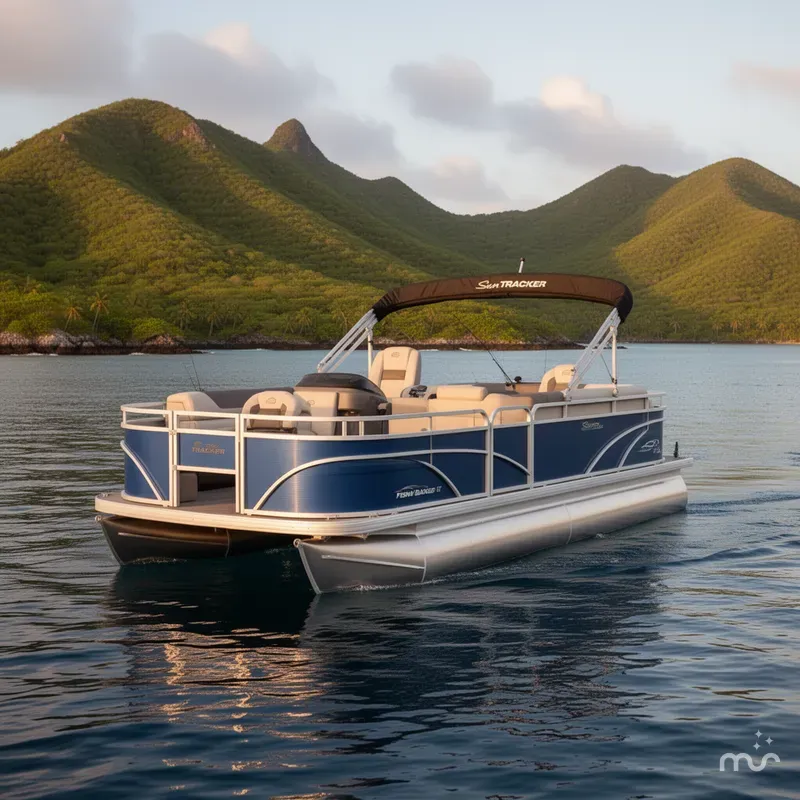 Slide: The Image of Sun Tracker Fishin' Barge 20 DLX 2026 - 3