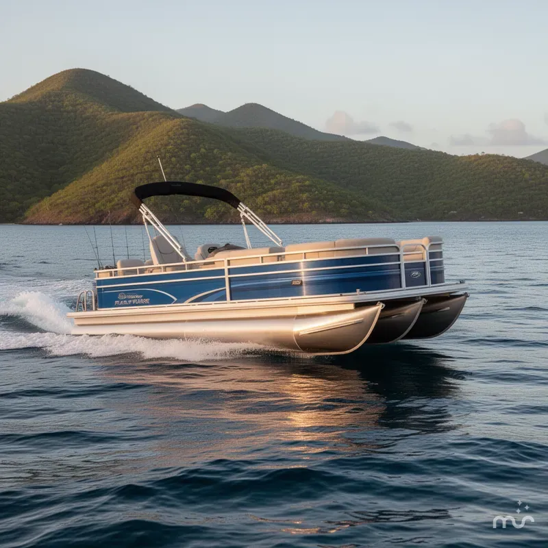 Slide: The Image of Sun Tracker Fishin' Barge 20 DLX 2026 - 4