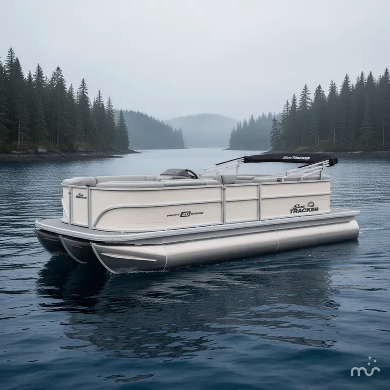 The Image of Sun Tracker Party Barge 20 DLX 2026 - 0
