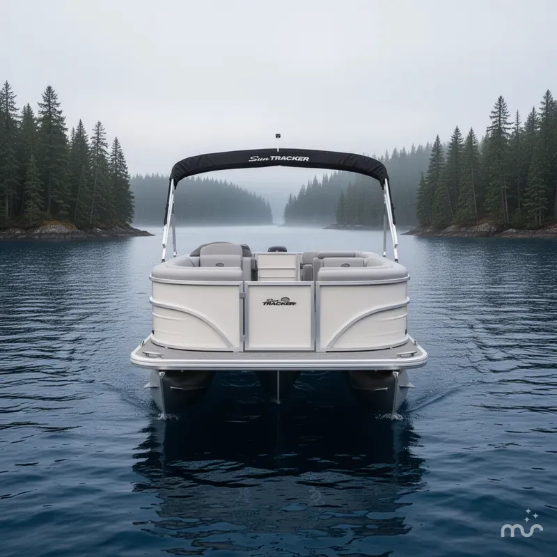 Slide: The Image of Sun Tracker Party Barge 20 DLX 2026 - 3