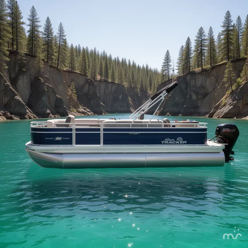Slide: The Image of Sun Tracker SportFish 20 DLX 2026 - 2