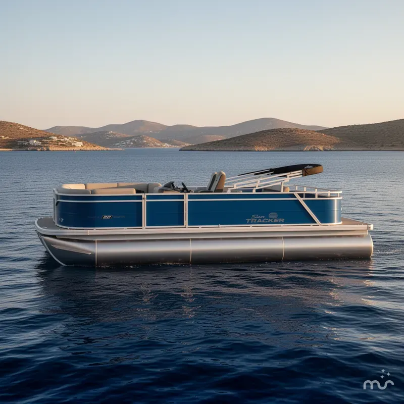 Slide: The Image of Sun Tracker Party Barge 22 RF XP3 2026 - 2