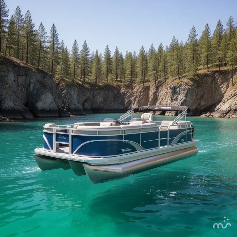 Slide: The Image of Sun Tracker Fishin' Barge 20 DLX 2026 - 3
