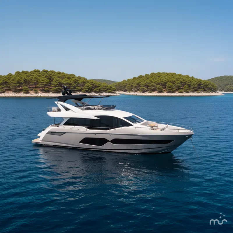 Slide: The Image of Sunseeker 76 Yacht 2022 - 4