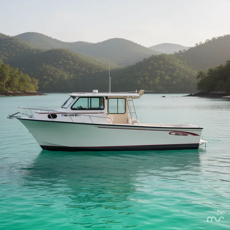 Slide: The Image of May-Craft 2550 Cabin 2000 - 2