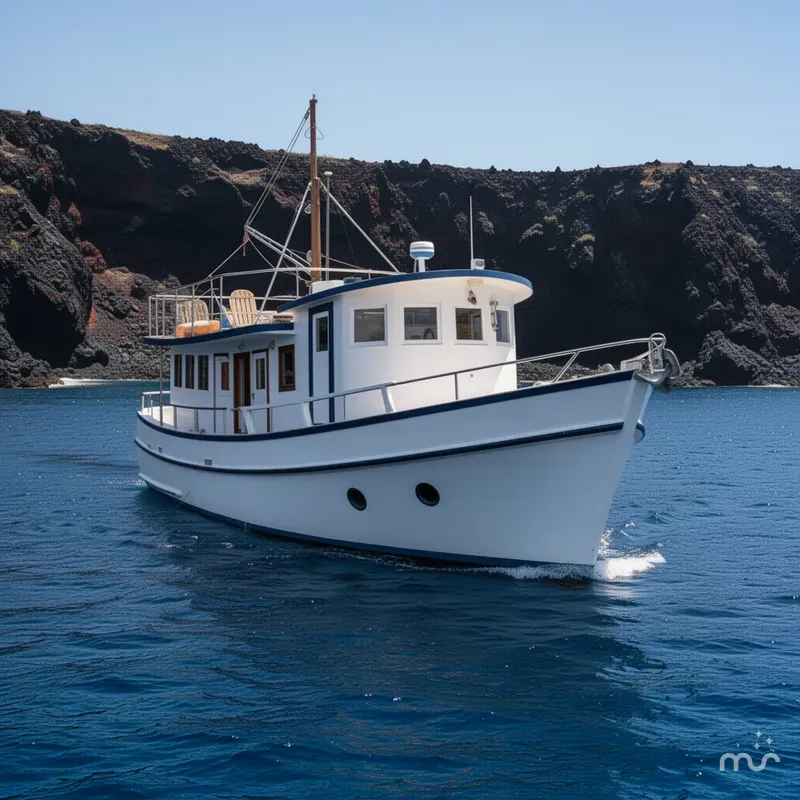 Slide: The Image of Custom 43 Trawler 1977 - 1