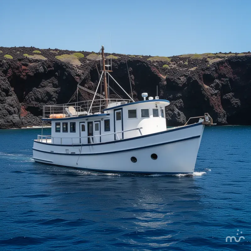 Slide: The Image of Custom 43 Trawler 1977 - 2