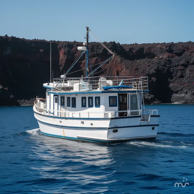 Slide: The Image of Custom 43 Trawler 1977 - 3