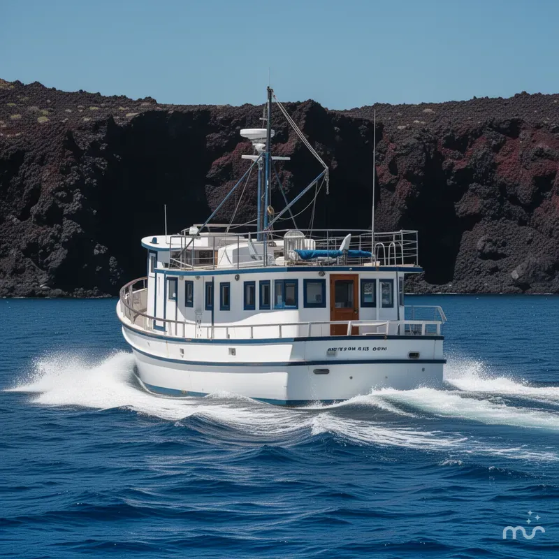 Slide: The Image of Custom 43 Trawler 1977 - 4