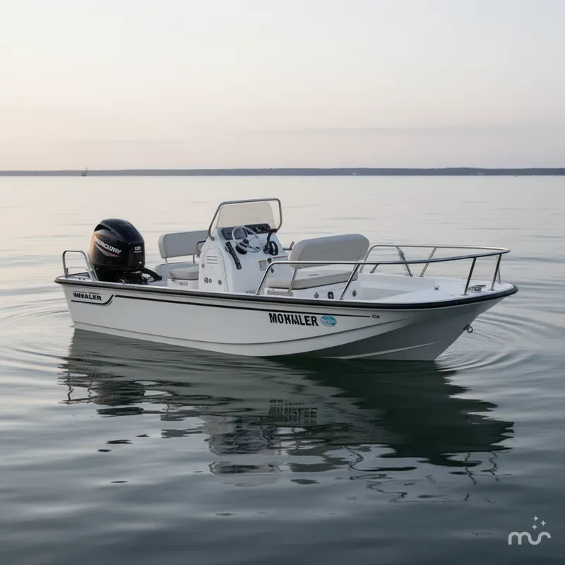 Slide: The Image of Boston Whaler 150 Montauk 2021 - 0