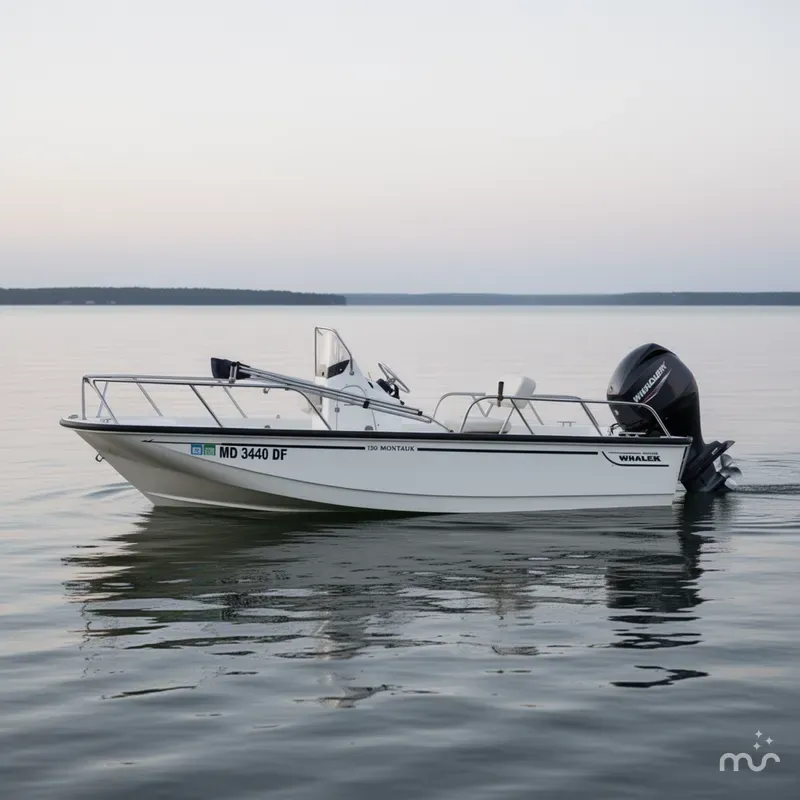 Slide: The Image of Boston Whaler 150 Montauk 2021 - 1