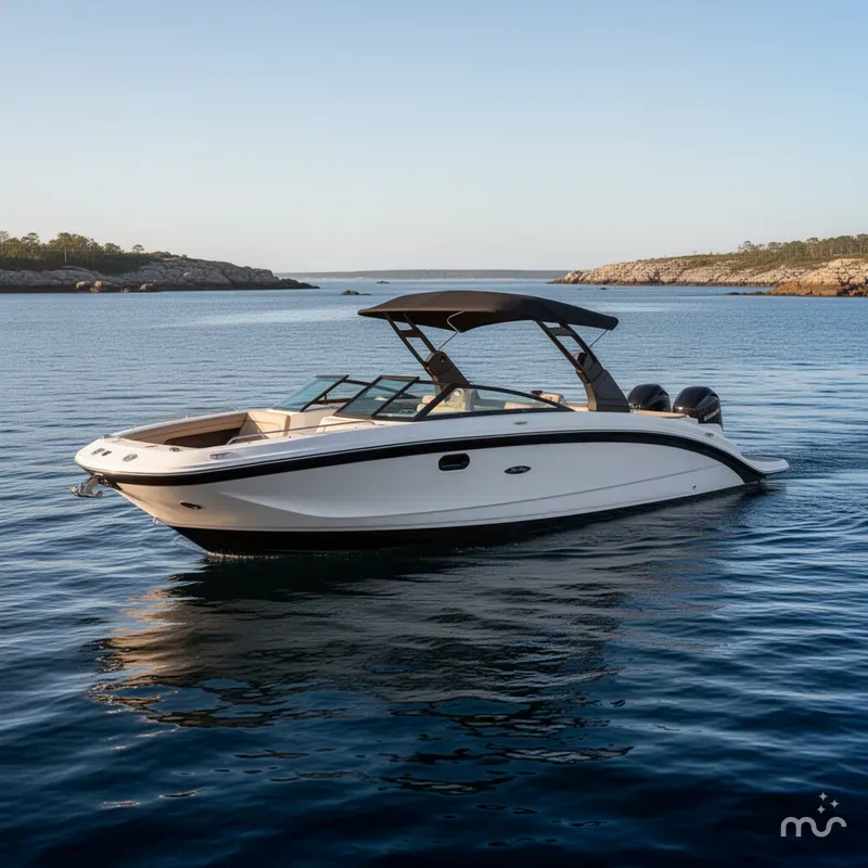 Slide: The Image of Sea Ray SDX 290 Outboard 2018 - 2