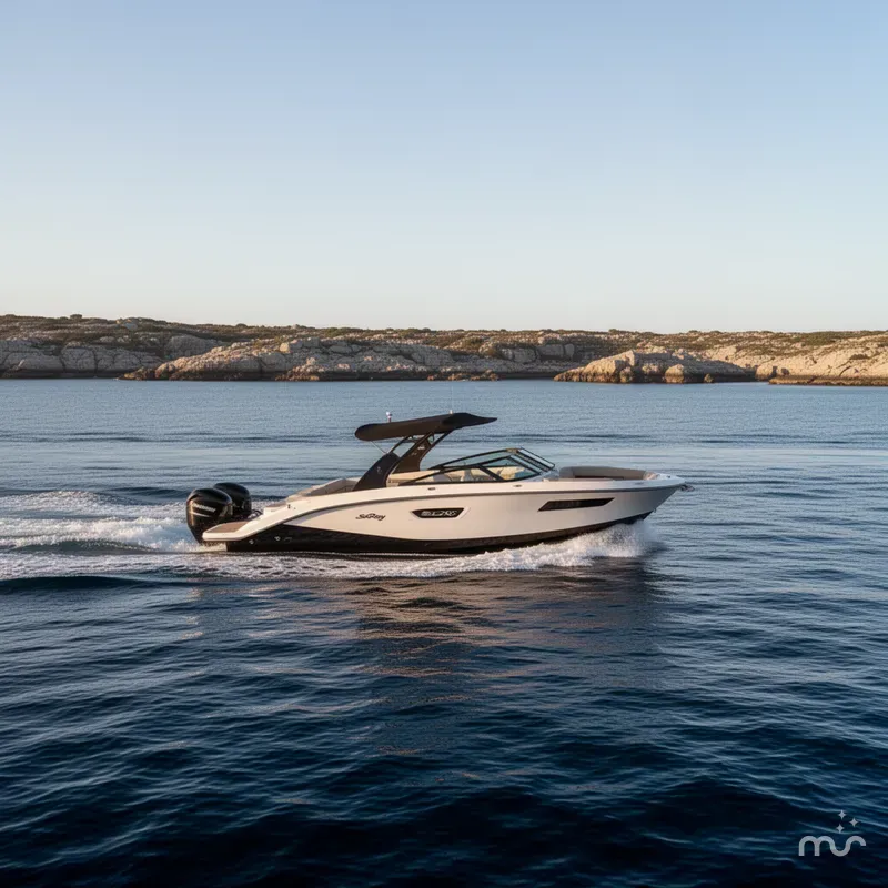 Slide: The Image of Sea Ray SDX 290 Outboard 2018 - 4