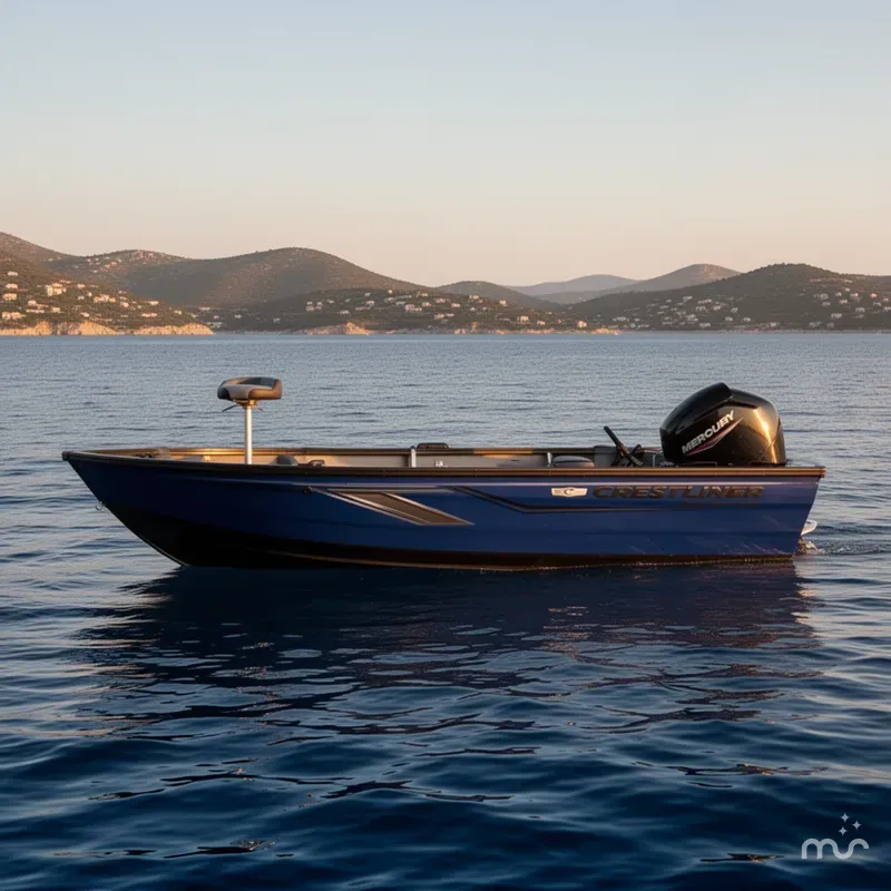 Slide: The Image of Crestliner 1650 Pro Tiller 2026 - 2