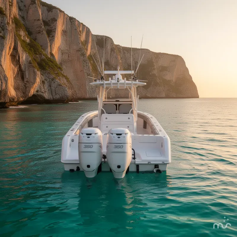 Slide: The Image of Yellowfin 32 Offshore 2018 - 3