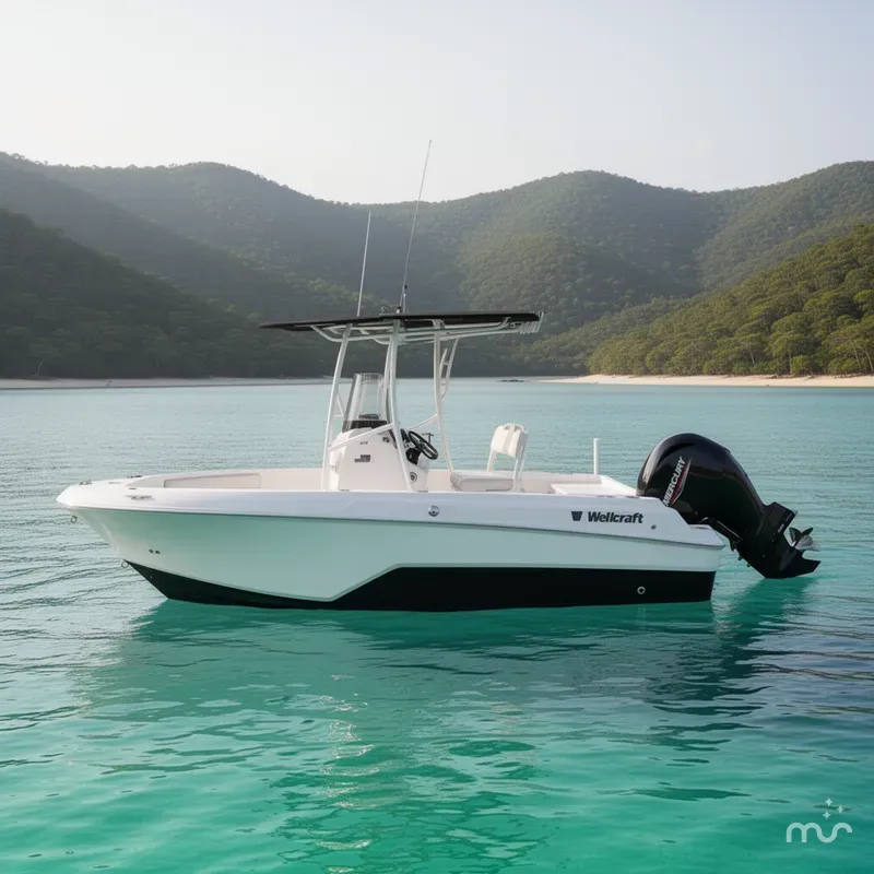 Slide: The Image of Wellcraft 202 Fisherman 2021 - 2