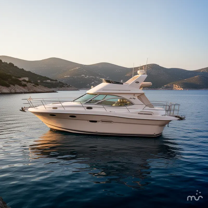 Slide: The Image of Sea Ray Sundancer 330 1996 - 2
