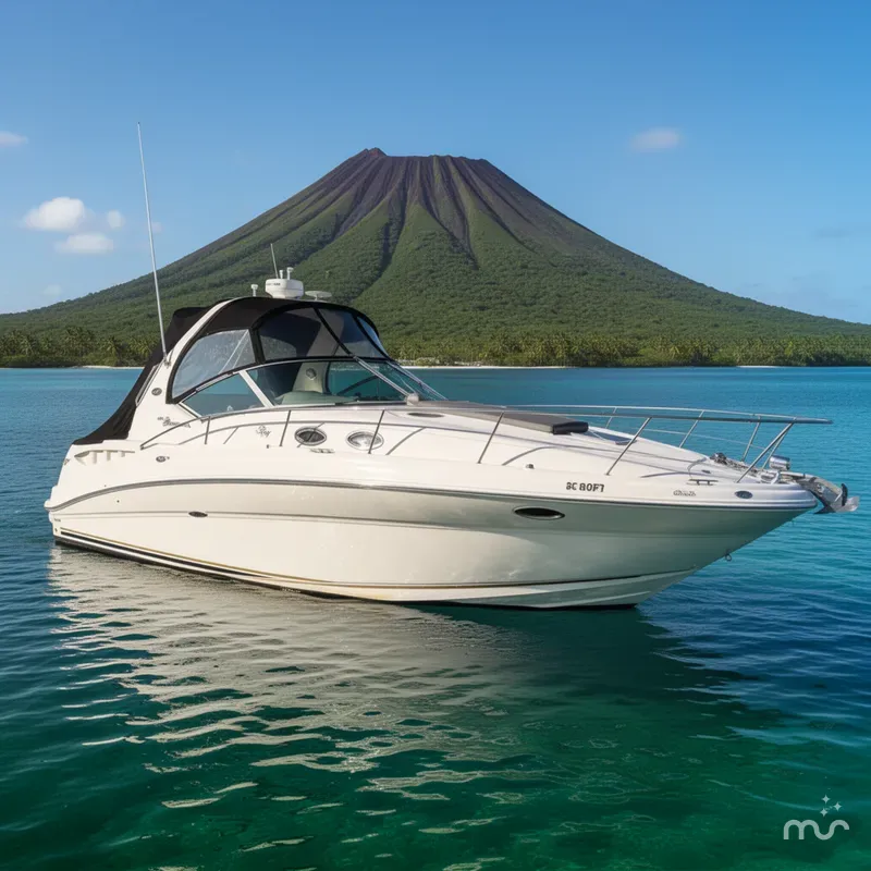 Slide: The Image of Sea Ray Sundancer 320 2003 - 2