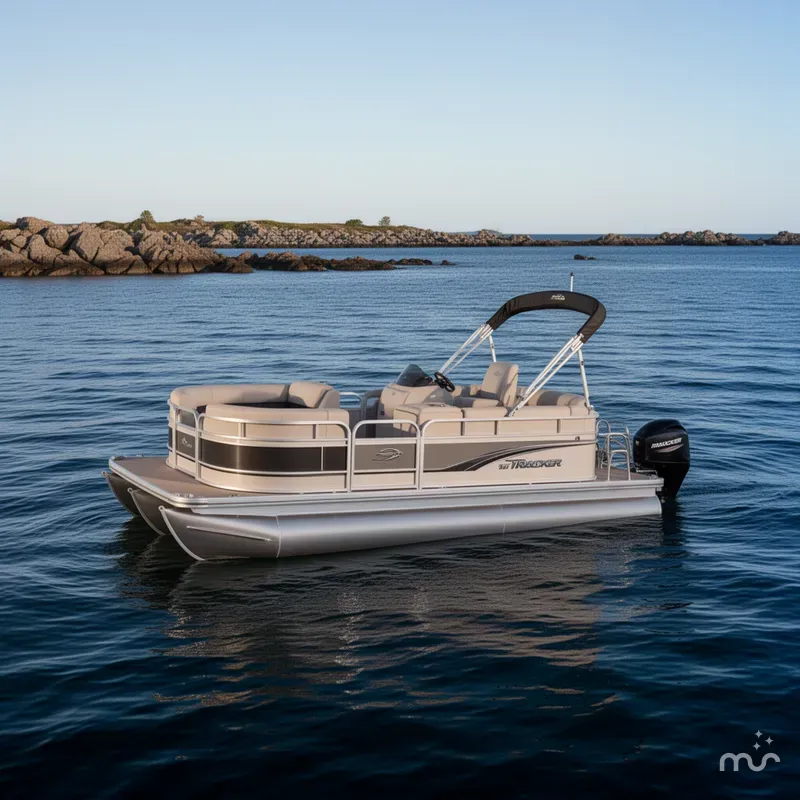 The Image of Sun Tracker Party Barge 16 DLX 2026 - 0