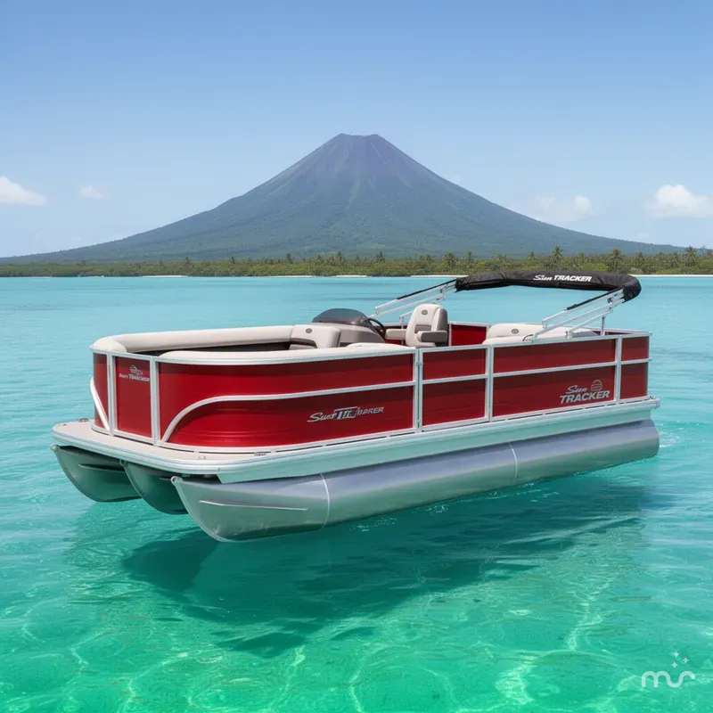 The Image of Sun Tracker Party Barge 18 DLX 2026 - 0
