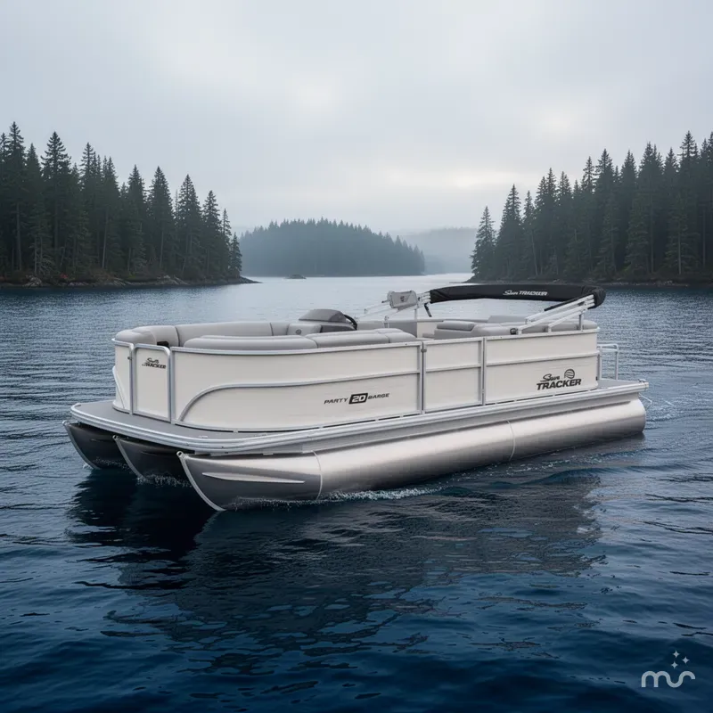 The Image of Sun Tracker Party Barge 20 DLX 2026 - 0
