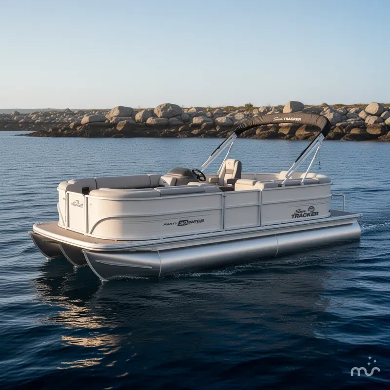 The Image of Sun Tracker Party Barge 20 DLX 2026 - 0