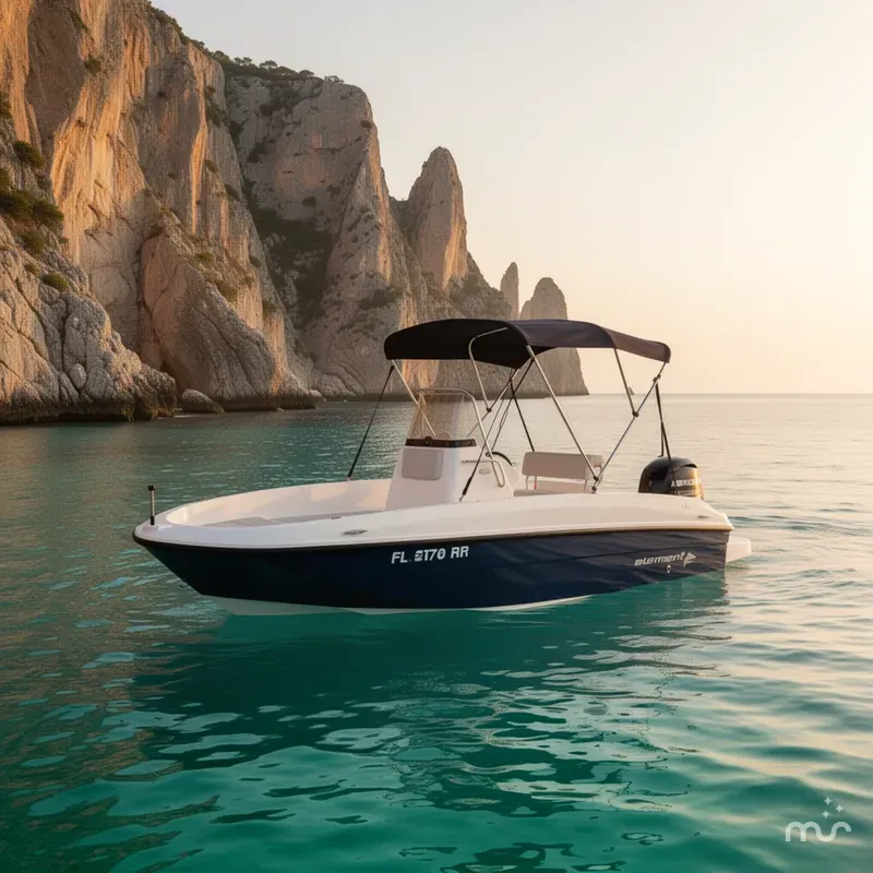 Slide: The Image of Bayliner Element F16 2018 - 2