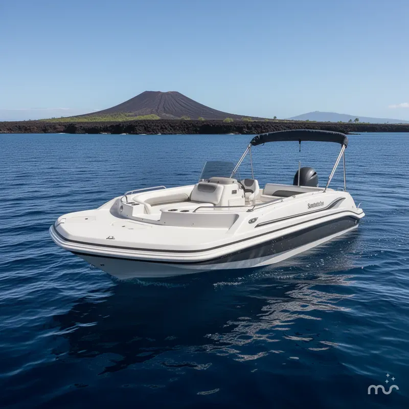 Slide: The Image of Hurricane SunDeck Sport 201 OB 2015 - 2