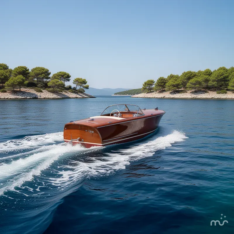 Slide: The Image of Chris-Craft Capri 1955 - 1