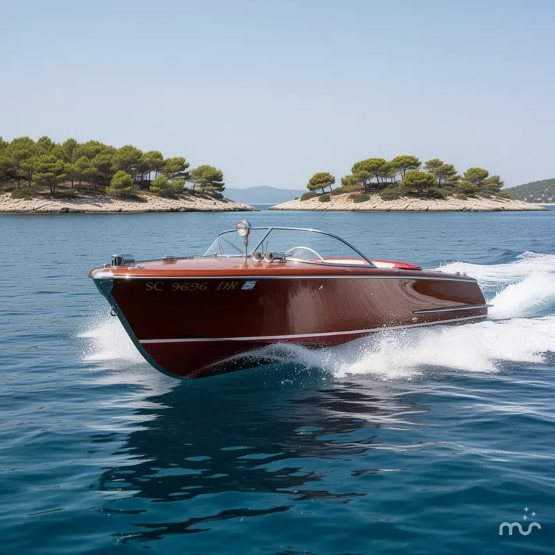 Slide: The Image of Chris-Craft Capri 1955 - 2