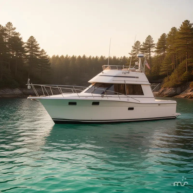 The Image of Carver Yachts 32 Convertible 1985 - 0