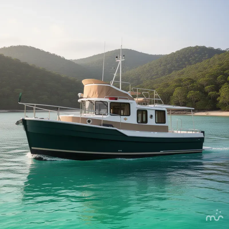 Slide: The Image of Ranger Tug R-31 CB 2019 - 2