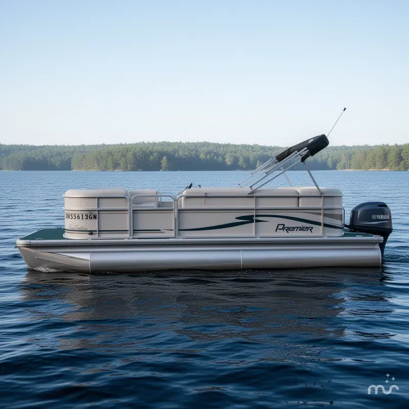 Slide: The Image of Premier 210 SunSation & 60HP Yamaha 4Stroke - $12,995 2004 - 1