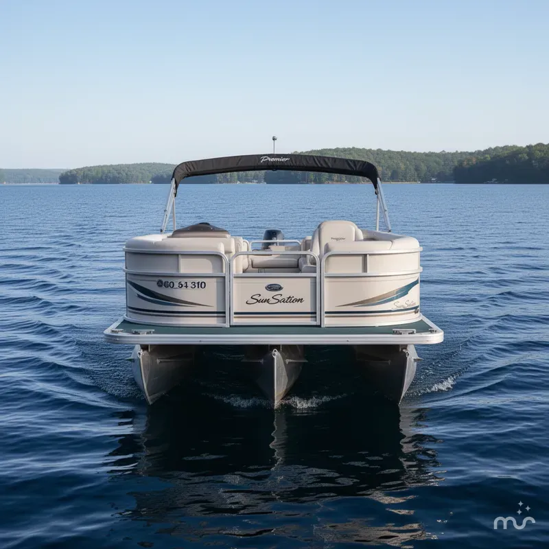 Slide: The Image of Premier 210 SunSation & 60HP Yamaha 4Stroke - $12,995 2004 - 2