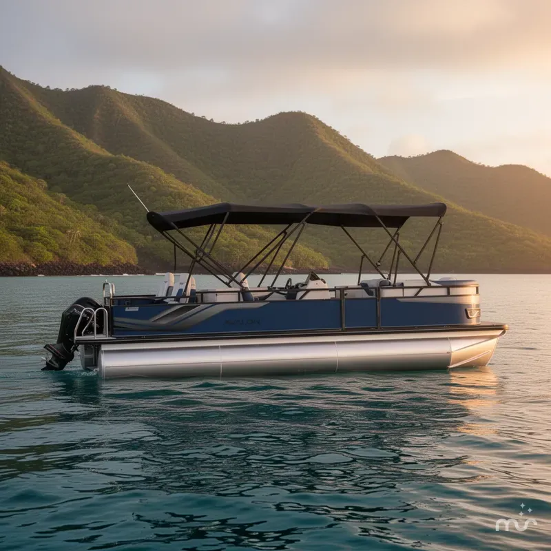 Slide: The Image of Avalon Venture 85 Rear Fish - 23' 2026 - 2