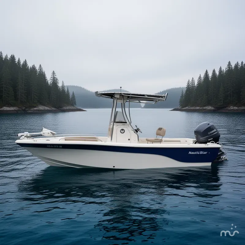 Slide: The Image of NauticStar 210 Coastal 2014 - 2