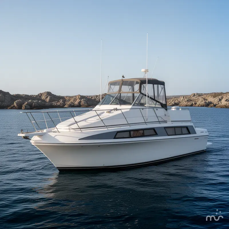 Slide: The Image of Carver Yachts 330 Mariner 1996 - 2