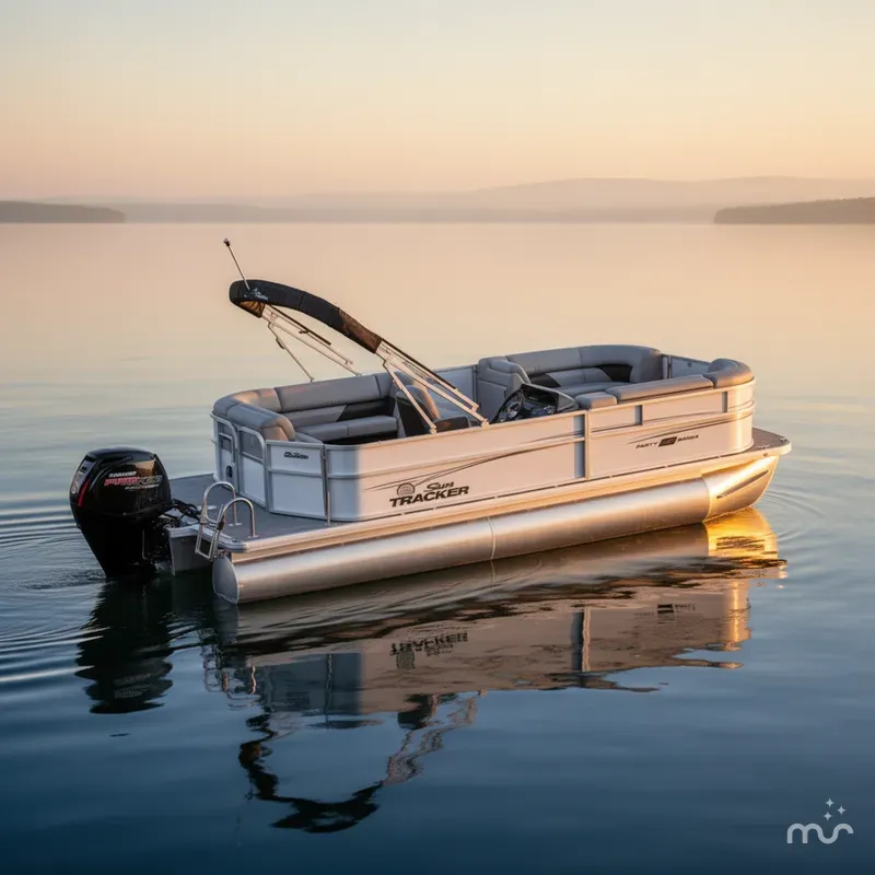The Image of Sun Tracker Party Barge 20 DLX 2026 - 0