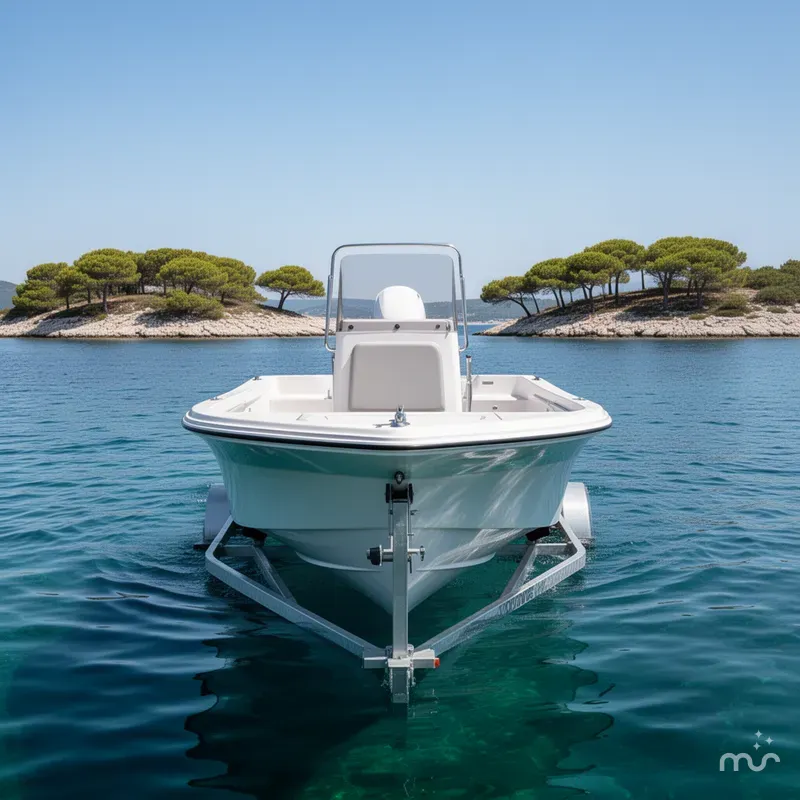 Slide: The Image of Carolina 21 LS With 150HP Suzuki and custom aluminum trailer 2025 - 1