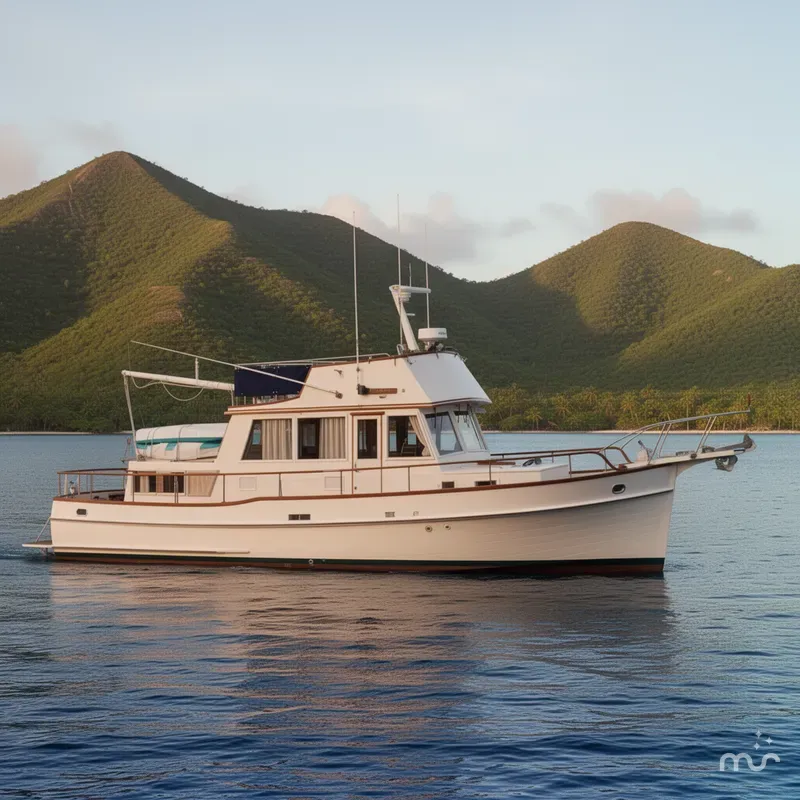 Slide: The Image of Grand Banks 36 Classic 1987 - 2