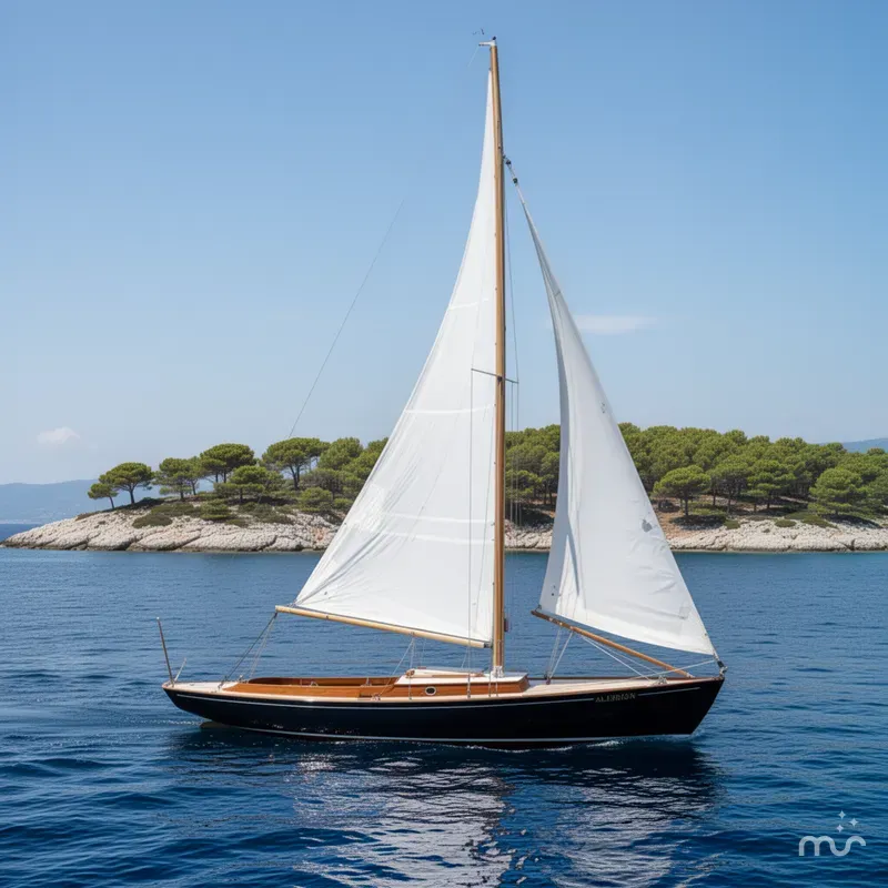 The Image of Herreshoff Alerion 1984 - 0