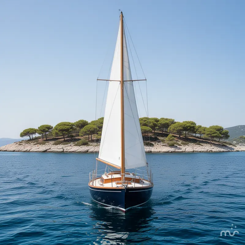 Slide: The Image of Herreshoff Alerion 1984 - 1