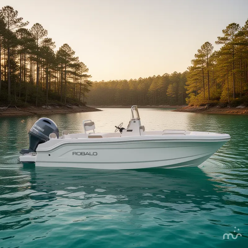 Slide: The Image of Robalo R160 Center Console 2026 - 2