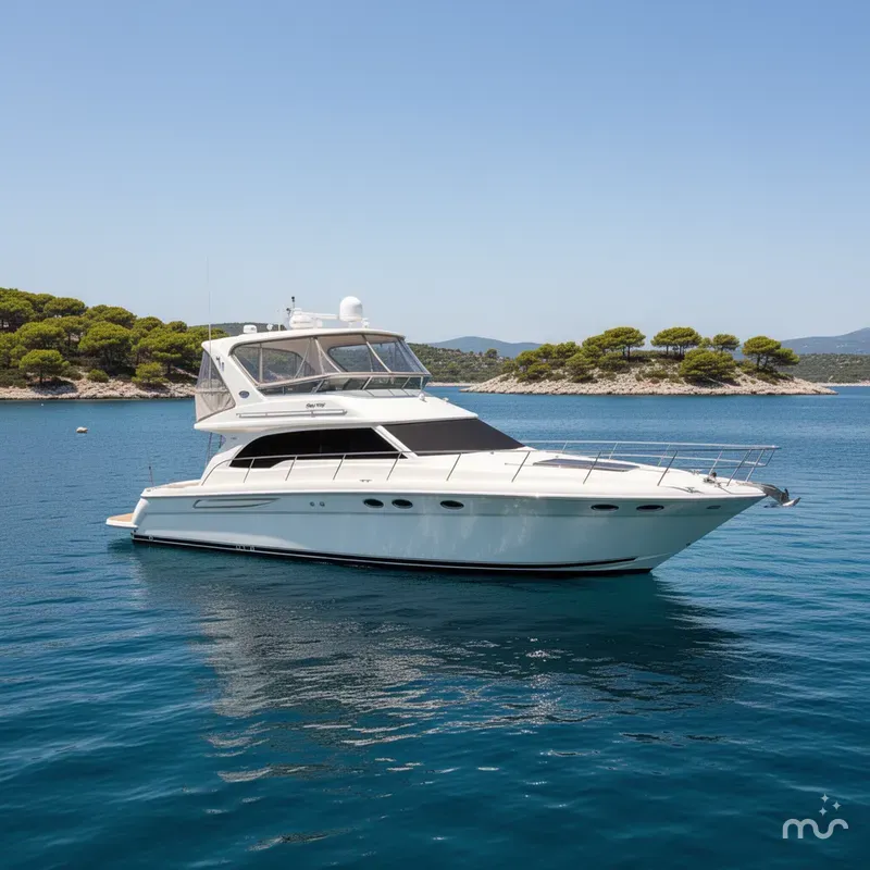 The Image of Sea Ray 480 Sedan Bridge 2004 - 0