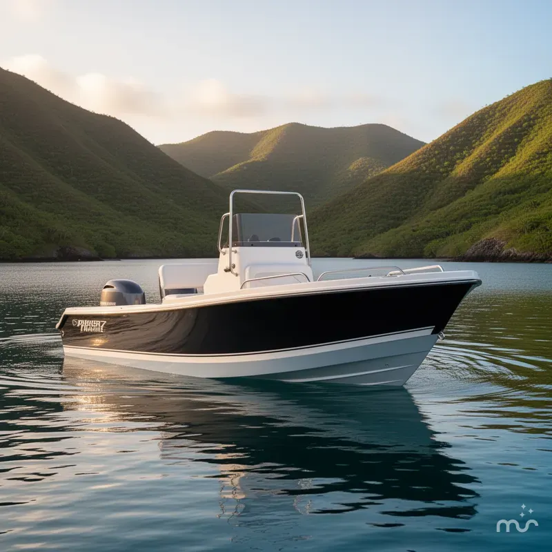 Slide: The Image of Parker Marine 18SE Center Console 2026 - 2